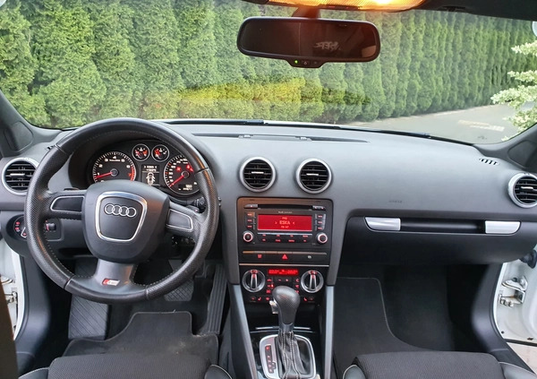 Audi A3 cena 39500 przebieg: 143690, rok produkcji 2009 z Terespol małe 106